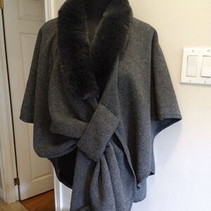 Fashion Cape with Front Closure